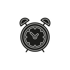 Simple Clock Vector Icon