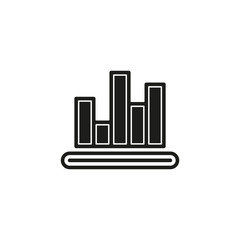 Simple Chart Vector Icon