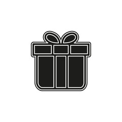 Vector Gift box illustration isolated - holiday