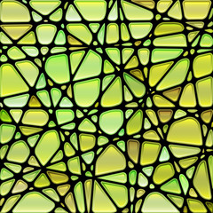 Fototapeta premium abstract vector stained-glass mosaic background