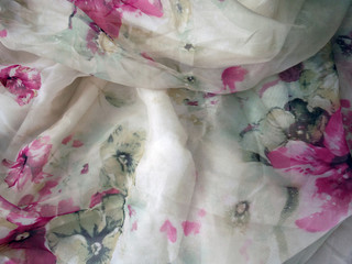 Soft Flower Pattern Cloth