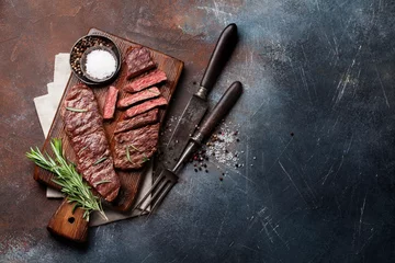 Foto op Plexiglas Top blade or denver steak © karandaev