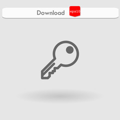 key vector icon