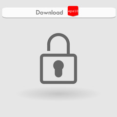 padlock vector icon
