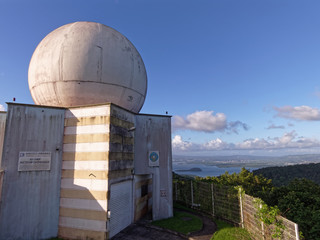Weather station in Le Diamant, Martinique FWI
