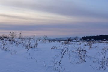 Зима на Урале