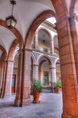 Fototapeta na wymiar Palacio de Gobierno de San Luis Potosí