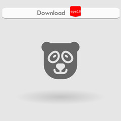 panda bear vector icon