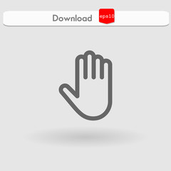 Fototapeta premium cancer vector icon