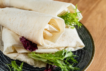 pita bread with spice