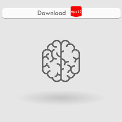 brain vector icon