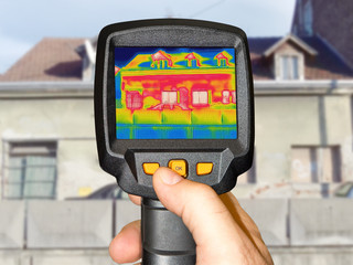 Detecting Heat Loss Outside building Using Thermal Camera