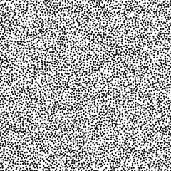 Pointillism middle density seamless dots pattern. Abstract monochrome halftone. Just drop to swatches and enjoy EPS 10