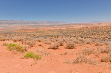 scenic view of Fiftymile Mountain in the desert of Grand Staircase - Escalante National Monument,...