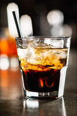 cocktail in the bar