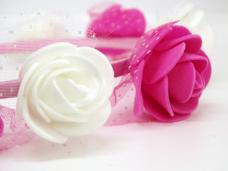 Pink and White Wedding Flower Decoration