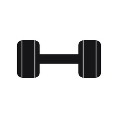 dumbbell vector icon