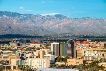 Obraz premium Downtown Tucson Arizona