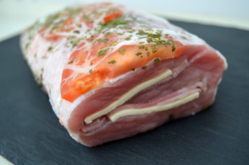 rôti de porc orloff
