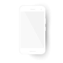 Realistic original modern phone