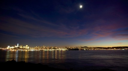 San Francisco view from Alcatraz