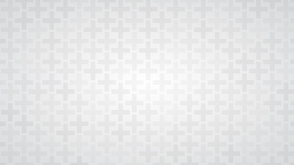 Abstract background of crosses in shades of white colors