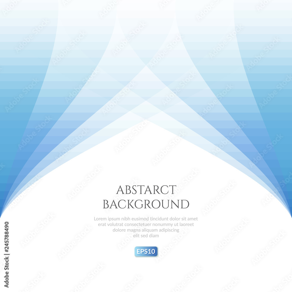 Aufkleber abstract background with smooth geometric shapes. optical illusion of image layering.