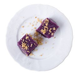 Traditional georgian dessert from grapes.