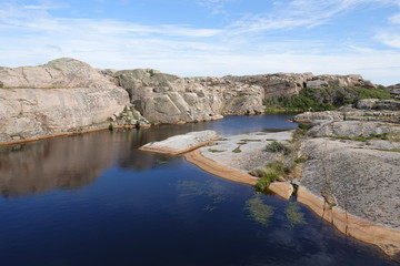 Gewässer bei Smögen, Schweden