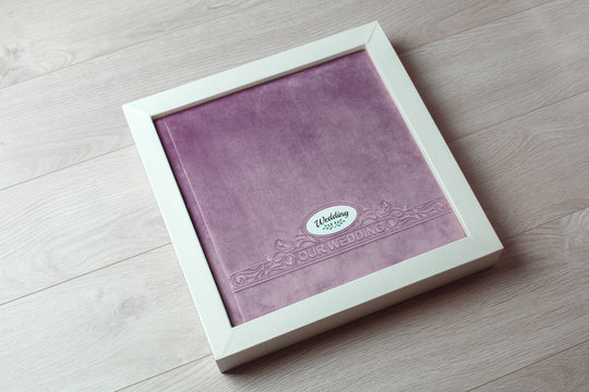 photo book in a gift cardboard box
photo album with fabric cover
beautiful wedding photo album