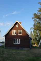 Fototapeta na wymiar Kapelle am Sommen in Schweden