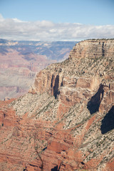 view of the Grand Canyon from The Abyss lookout