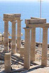 Fototapeta premium ancient greek temple of apollo