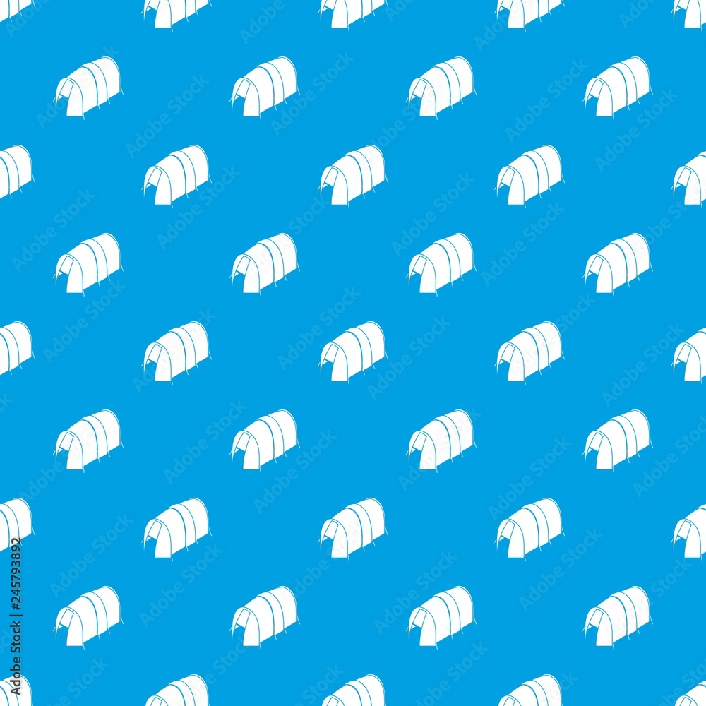 Poster long tent pattern vector seamless blue repeat for any use