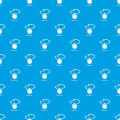 Flask pattern vector seamless blue repeat for any use