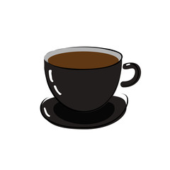 Cup icon vector illustration on white background