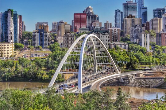 Beautiful Edmonton Cityscape