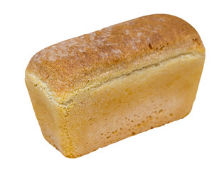 bread on white background