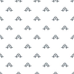 Tattoo machine pattern vector seamless repeat for any web design