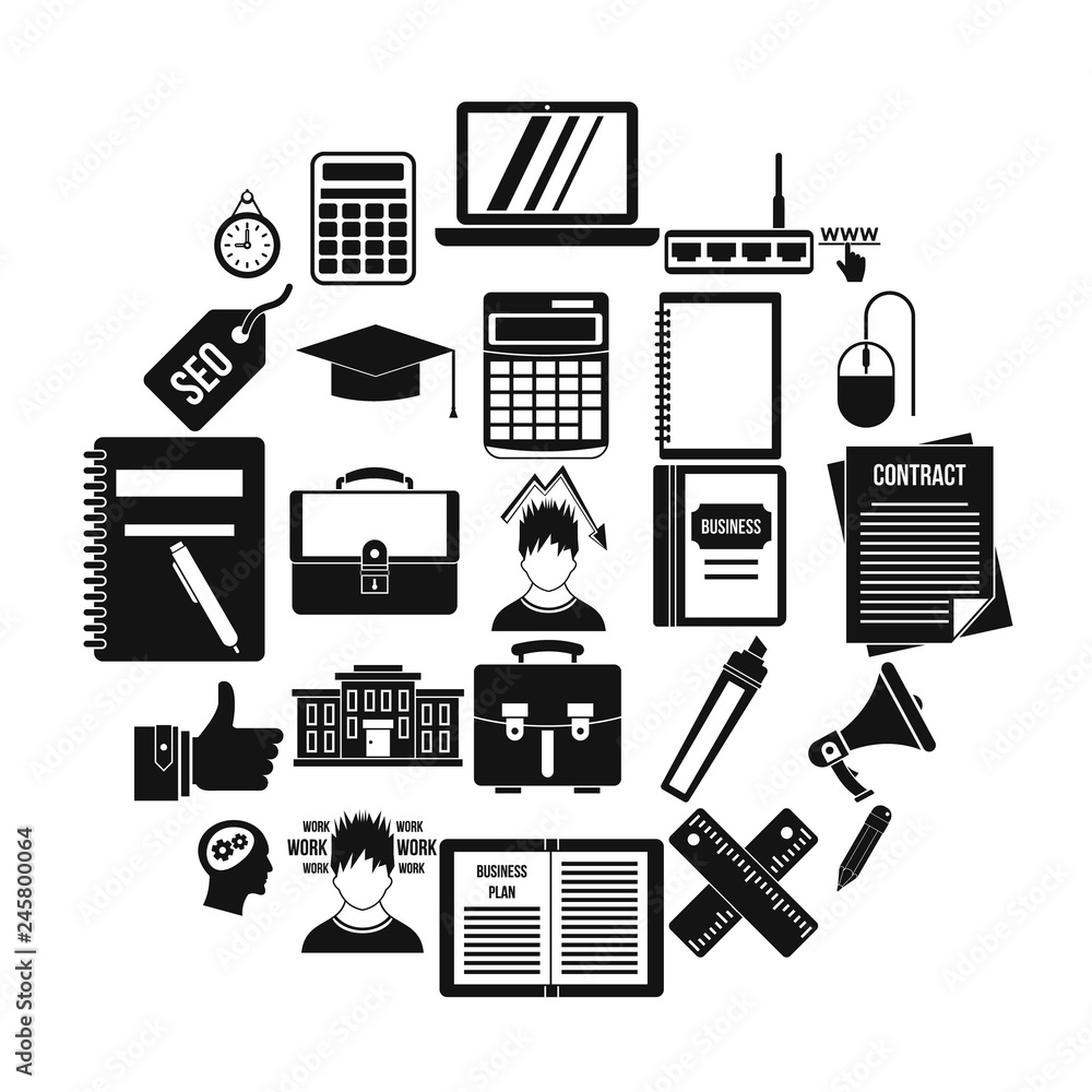 Poster lombard icons set. simple set of 25 lombard vector icons for web isolated on white background