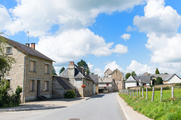 Fototapeta na wymiar Typical French village