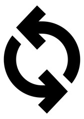 Refresh Repeat Sync Vector Icon.eps