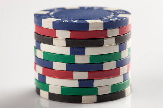 colorful gambling chips
