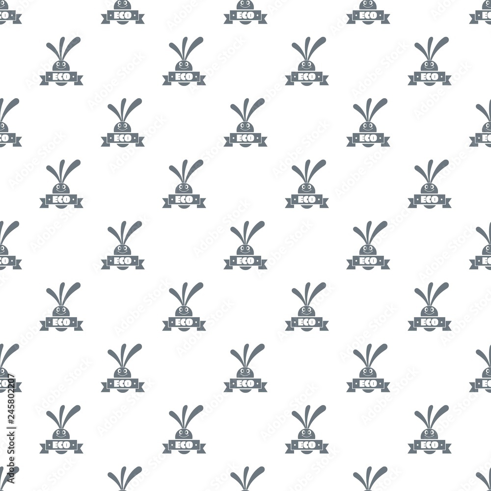 Poster eco eggplant pattern vector seamless repeat for any web design