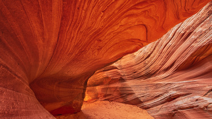 Structures in sandstone, Antelope Canyon near Page, Arizona USA