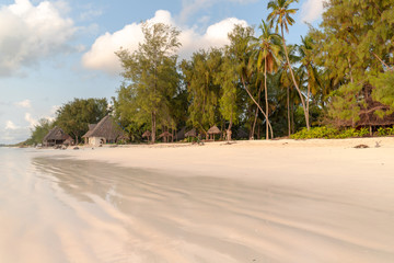 plaża na Zanzibar