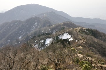 早春の丹沢 表尾根