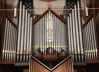 Hauptorgel in der Stadtkirche Heilig Dreifaltigkeit