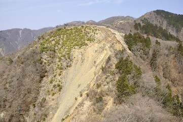 早春の丹沢山地 表尾根