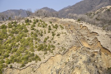 丹沢山地の道 表尾根